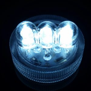 SUBMERSIBLE LED - 3 BULBS - CLEAR WHITE