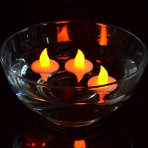 FLOATING TEA LIGHT CANDLES