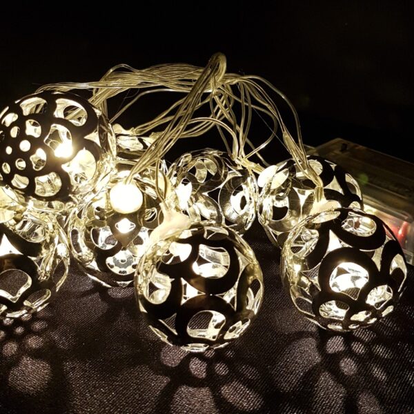 LED BALL FAIRY LIGHT STRING