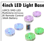 LED Light Base - RGB - 10cm