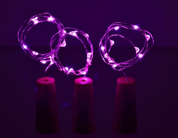 LED BOTTLE LIGHTS 10 - Pack of 6 - Image 2