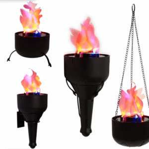 4 in 1 LED Torch Flame