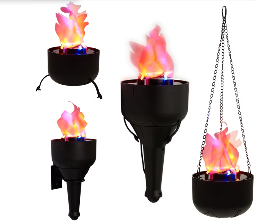 4 in 1 LED Torch Flame